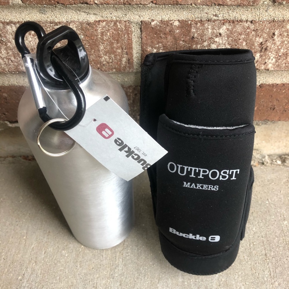 New Buckle Aluminum Water Bottle Outpost Makers